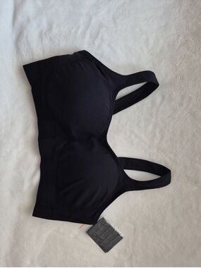 Seamless Black Support Bralette - Women Intimates & Sleepwear